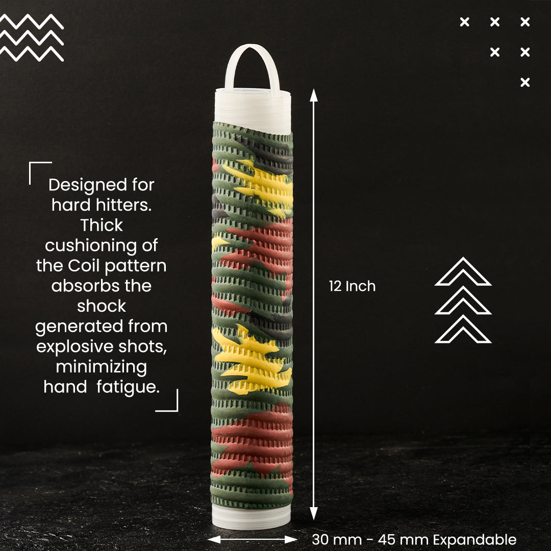 Coil Camouflage Loaded Grip - Pack of 3