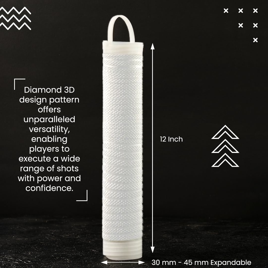 Diamond White Loaded Grip - Pack of 3