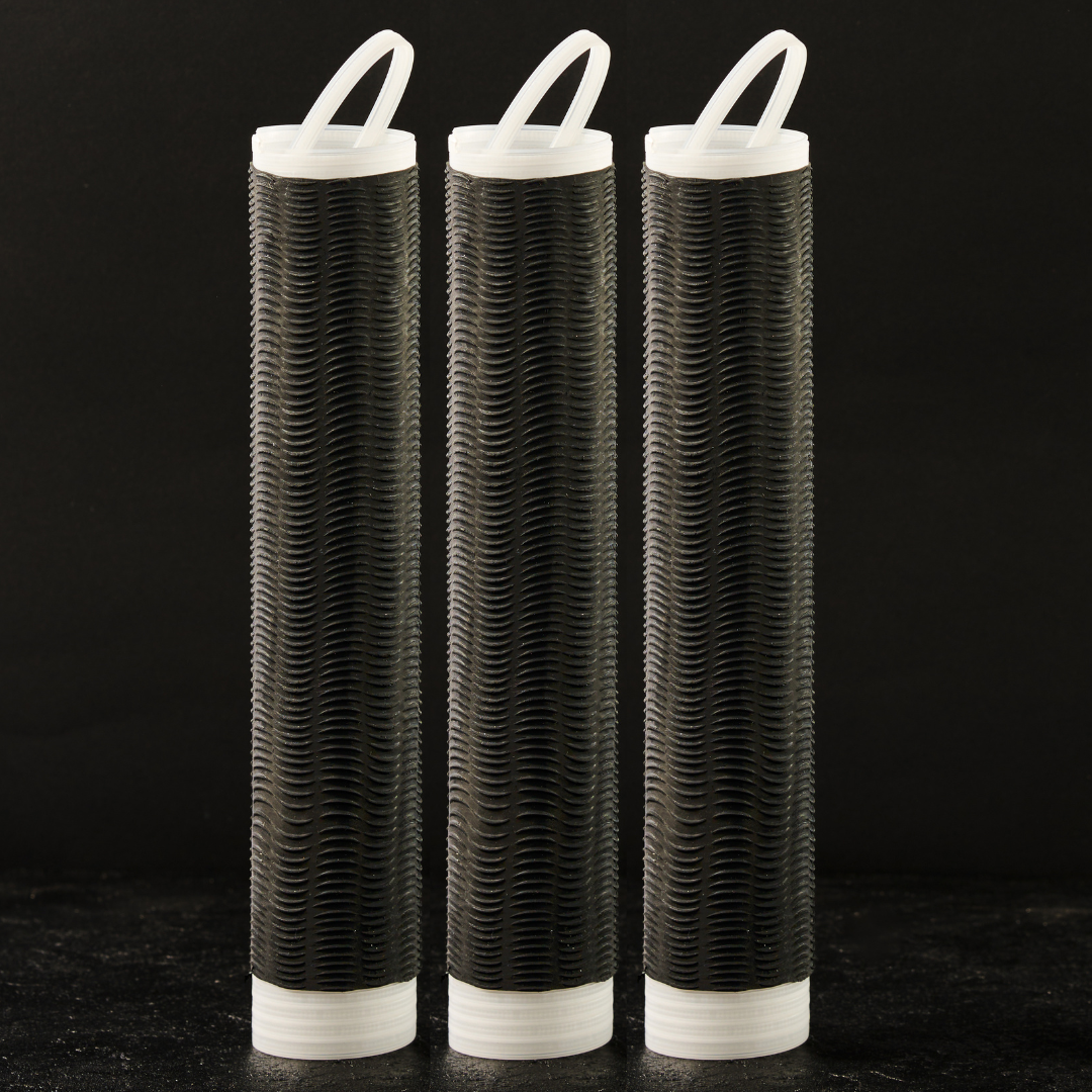 Ripple Black Loaded Grip - Pack of 3
