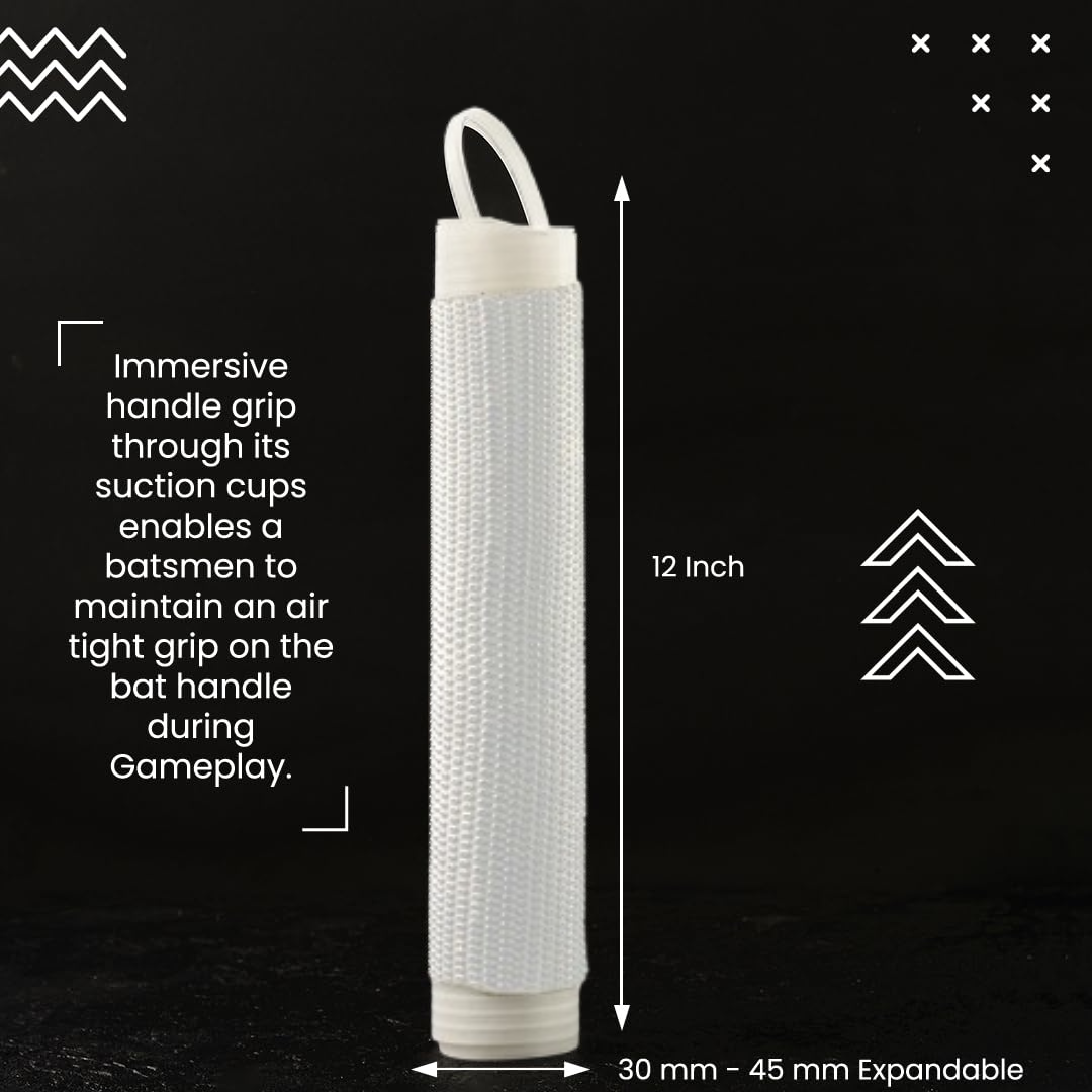 Octopus White Loaded Grip - Pack of 3